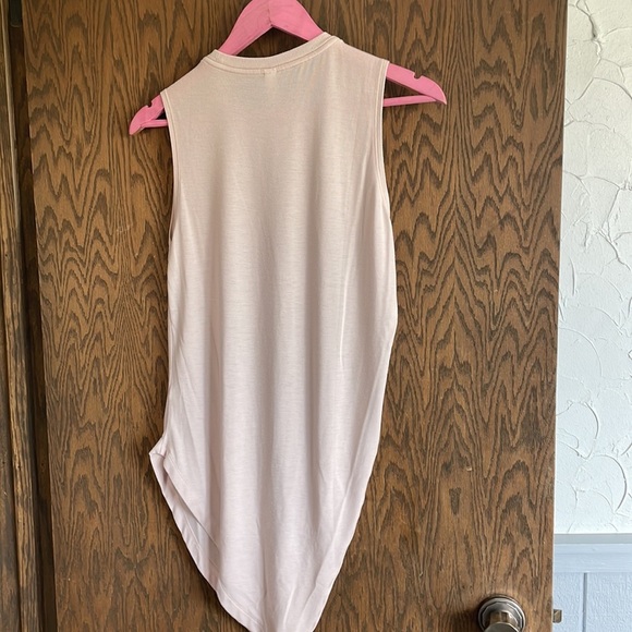 Athleta Light Pink Cloudlight Restore Knit Top XS - Picture 4 of 5